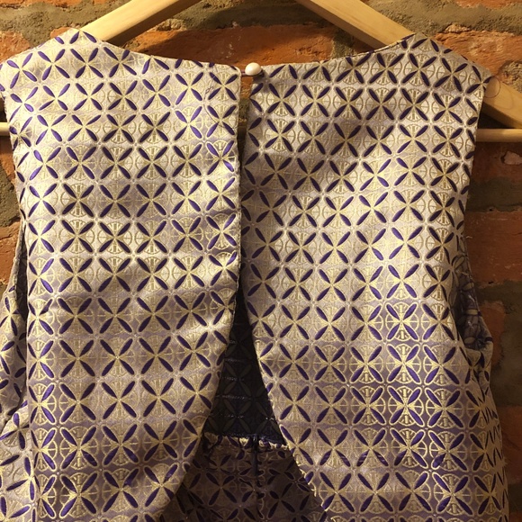 Willa Purple Party Dress - Picture 3 of 7